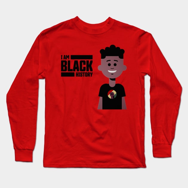 Black history month t-shirt Long Sleeve T-Shirt by Tomblo